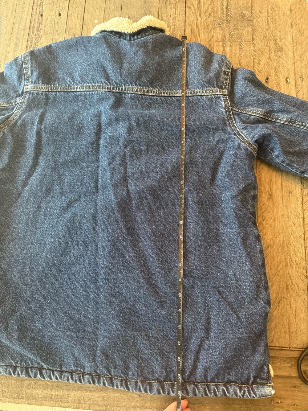 Old Navy Sherpa Lined Utility Jacket, size small - Picture 9 of 10